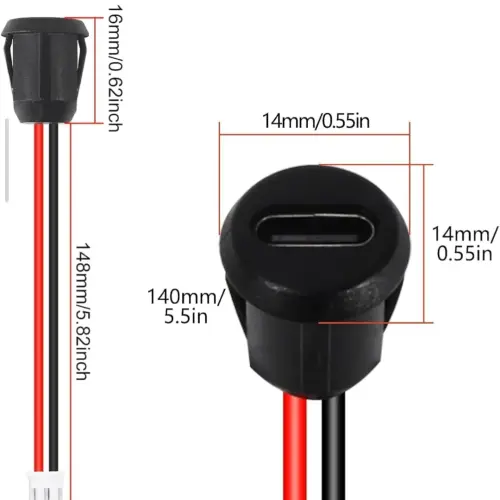 Conector USB tipo C (hembra)'s photo #1