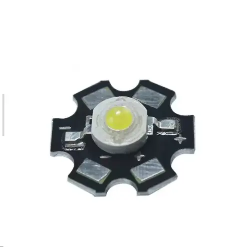 LED blanco frio con disipador — imagen 1