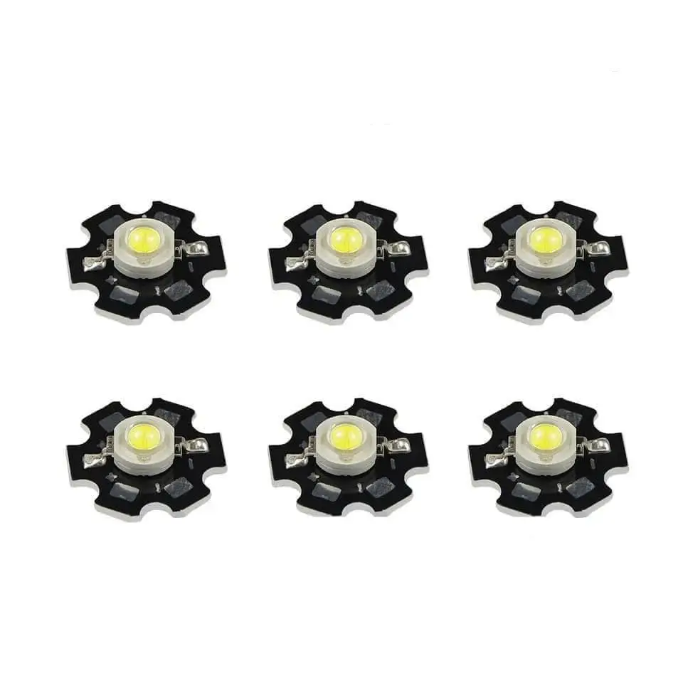 LED blanco frio con disipador — imagen 2