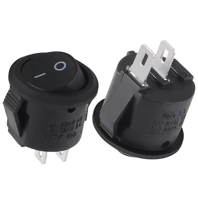 Mini Interruptor basculante redondo — imagen 1