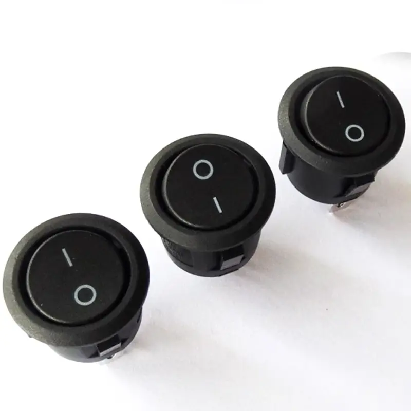 Mini Interruptor basculante redondo — imagen 2