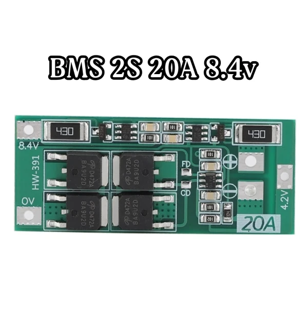 BMS 8.4v 2S 20A's foto | Belinda Electrónica |  BizneCubano