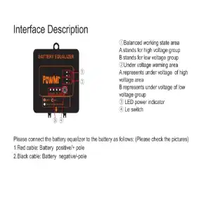Balanceadores de baterías 24v PowMR miniatura 3