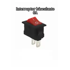 Mini Interruptor basculante 6A miniatura 1