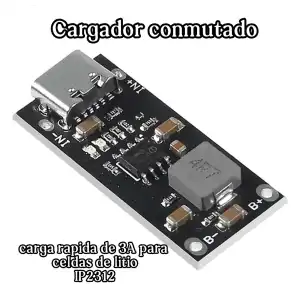 Cargador conmutado IP2312 3A miniatura 1