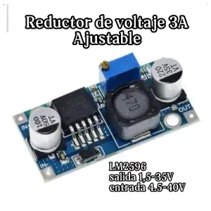 Reductor de voltaje ajustable 3A miniatura 1