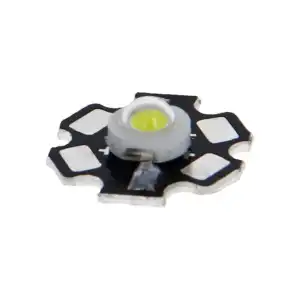 LED blanco frio con disipador miniatura 3