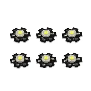 LED blanco frio con disipador miniatura 2